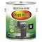 Rust-Oleum Exterior Paint, Satin, Oil Base, Black, 1 gal 237543 - alternate 1